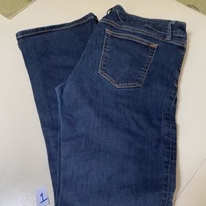 Gap 1969 sexy boot dark wash jeans size 31r